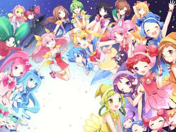 Manga Wedding Peach online puzzle