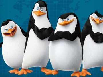 Penguins from Madagascar online puzzle