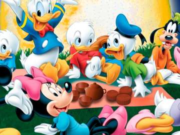 Mickey la souris puzzle en ligne