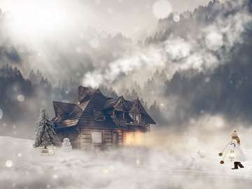 Fantastic winter online puzzle