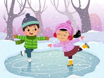 winter fun online puzzle
