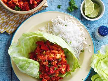 Chili Chicken Lettuce Wraps online puzzle